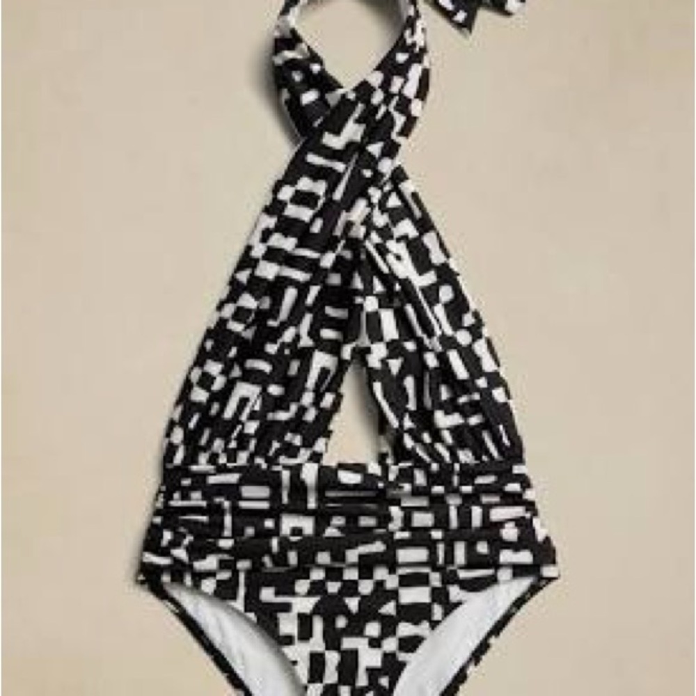 Banana Republic Twisted Knot Swimsuit Size Small